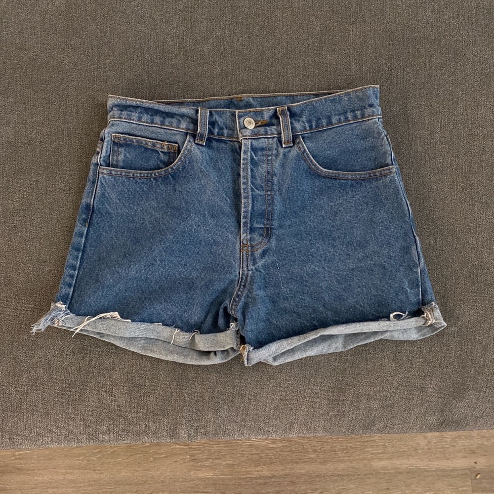 John Galt California high waisted denim shorts. Perfect for summer and spring